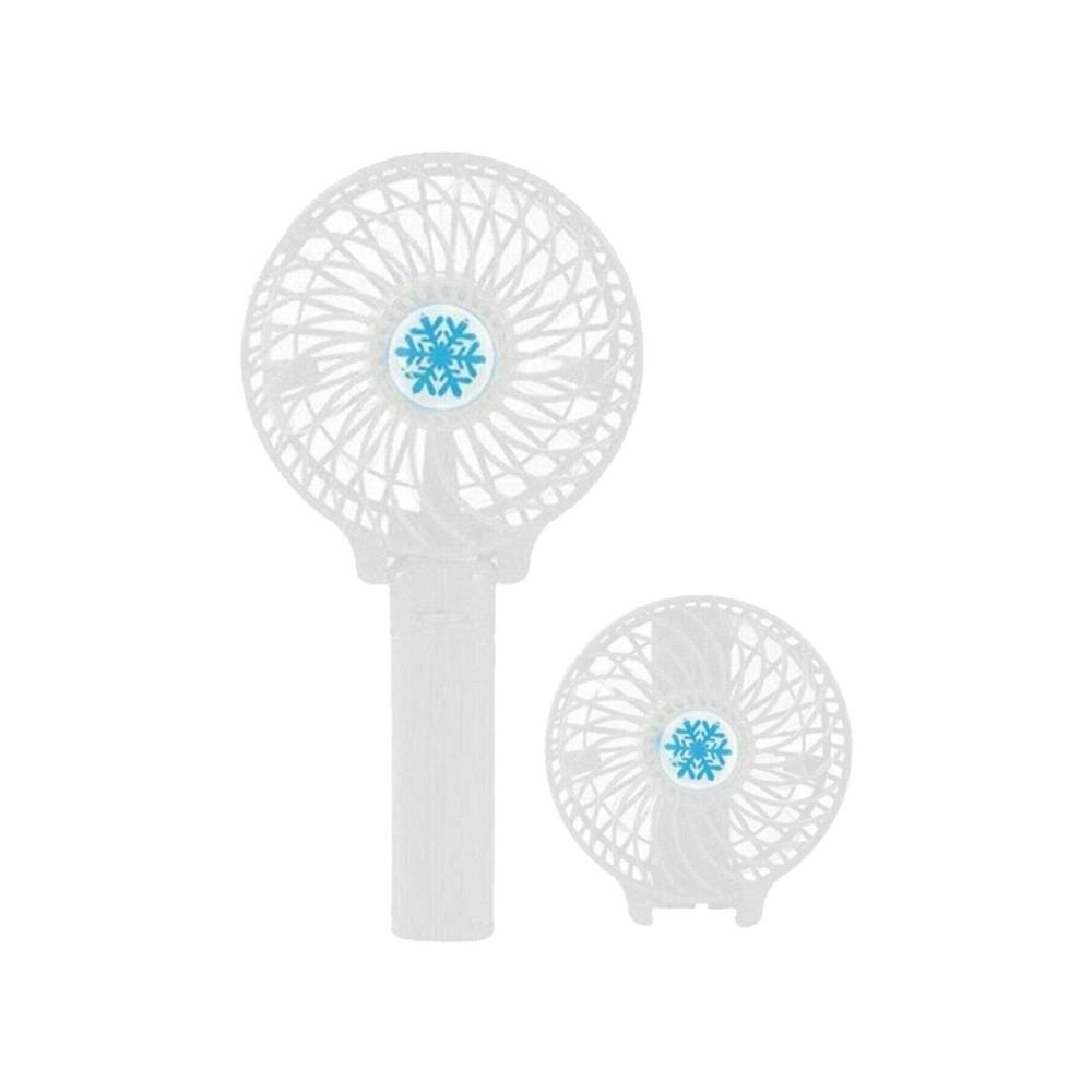3D Şarjlı Beyaz Mini Fan Masa Üstü Vantilatörü Usb Soğutucu Sessiz El Fanı Vantilatörler Fiyatı