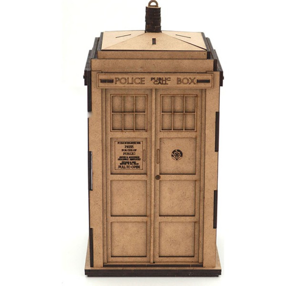 3D Sergi 3D Ahşap Puzzle Dr. Who Tardis 53 Parça Oto Boyaları Fiyatı
