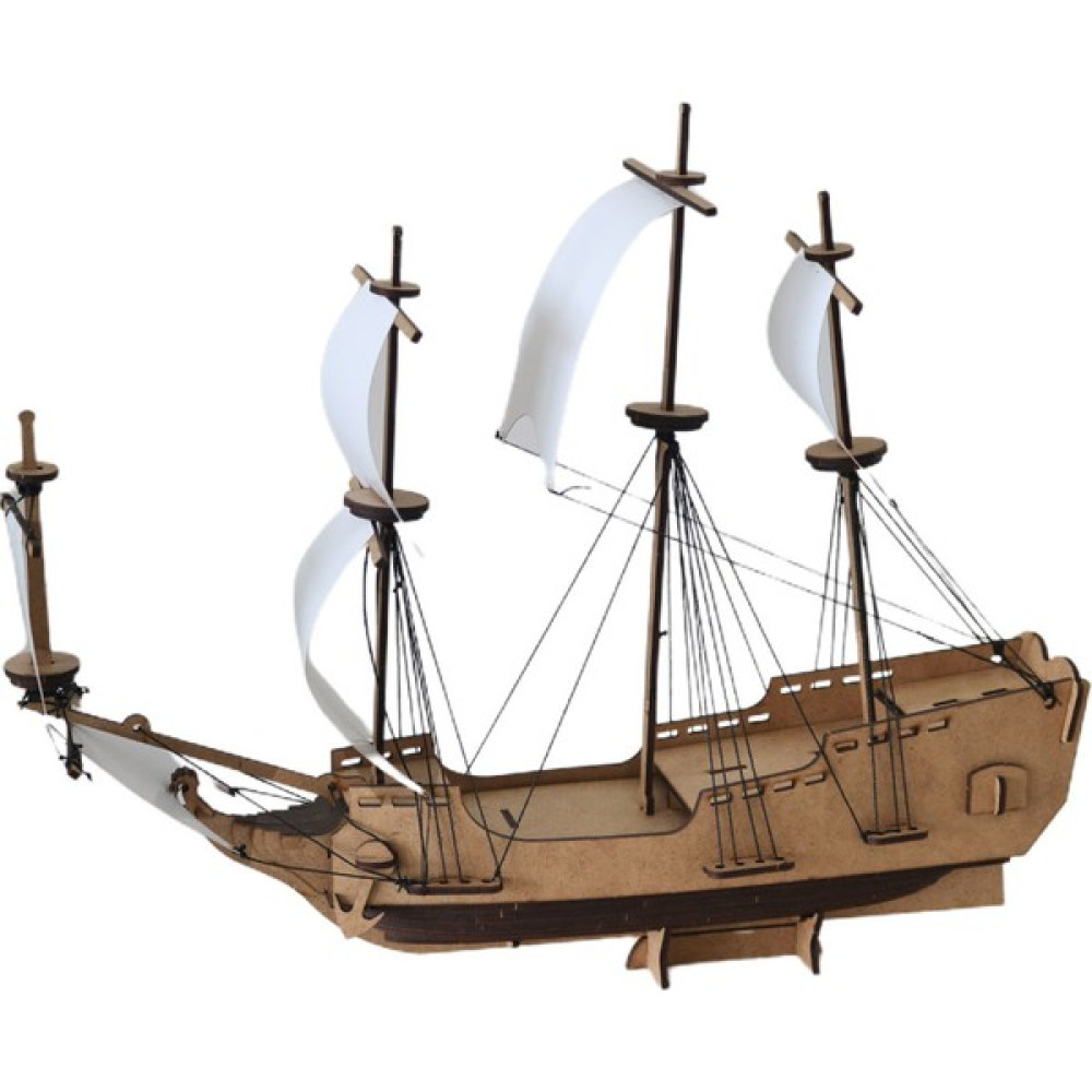 3D Sergi 3D Ahşap Puzzle Korsan Gemisi 89 Parça Maket Fiyatı