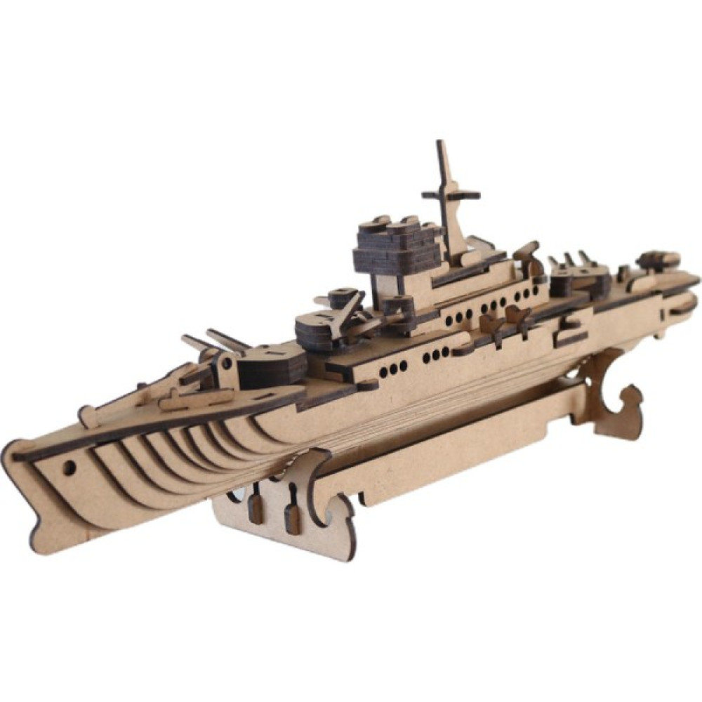 3D Sergi 3D Ahşap Puzzle Savaş Gemisi 123 Parça Maket Fiyatı