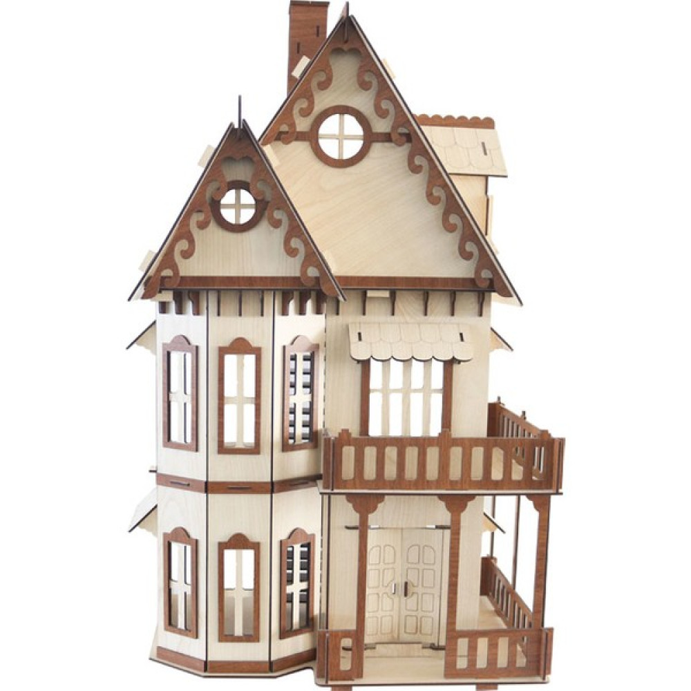 3D Sergi Ahşap Gothic Villa Maketi 165 Parça Oto Boyaları Fiyatı