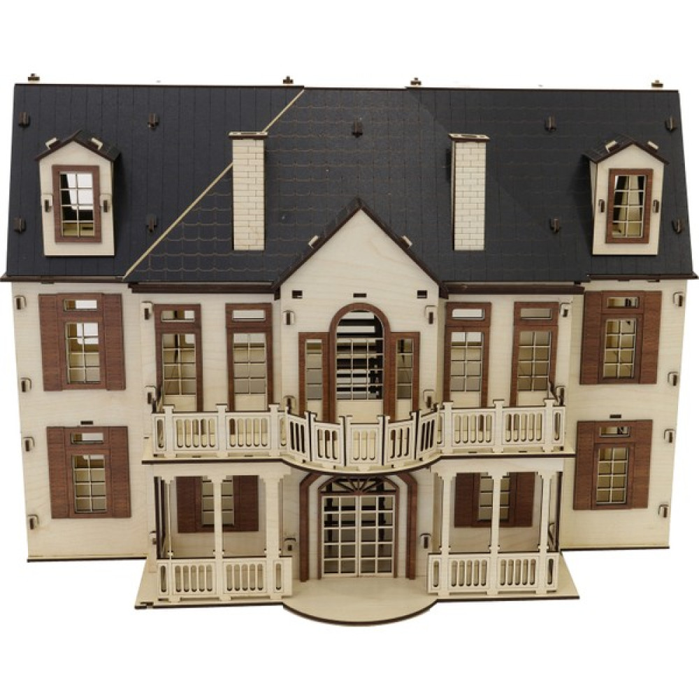 3D Sergi Ahşap Manor Konağı Maketi 251 Parça Maket Fiyatı