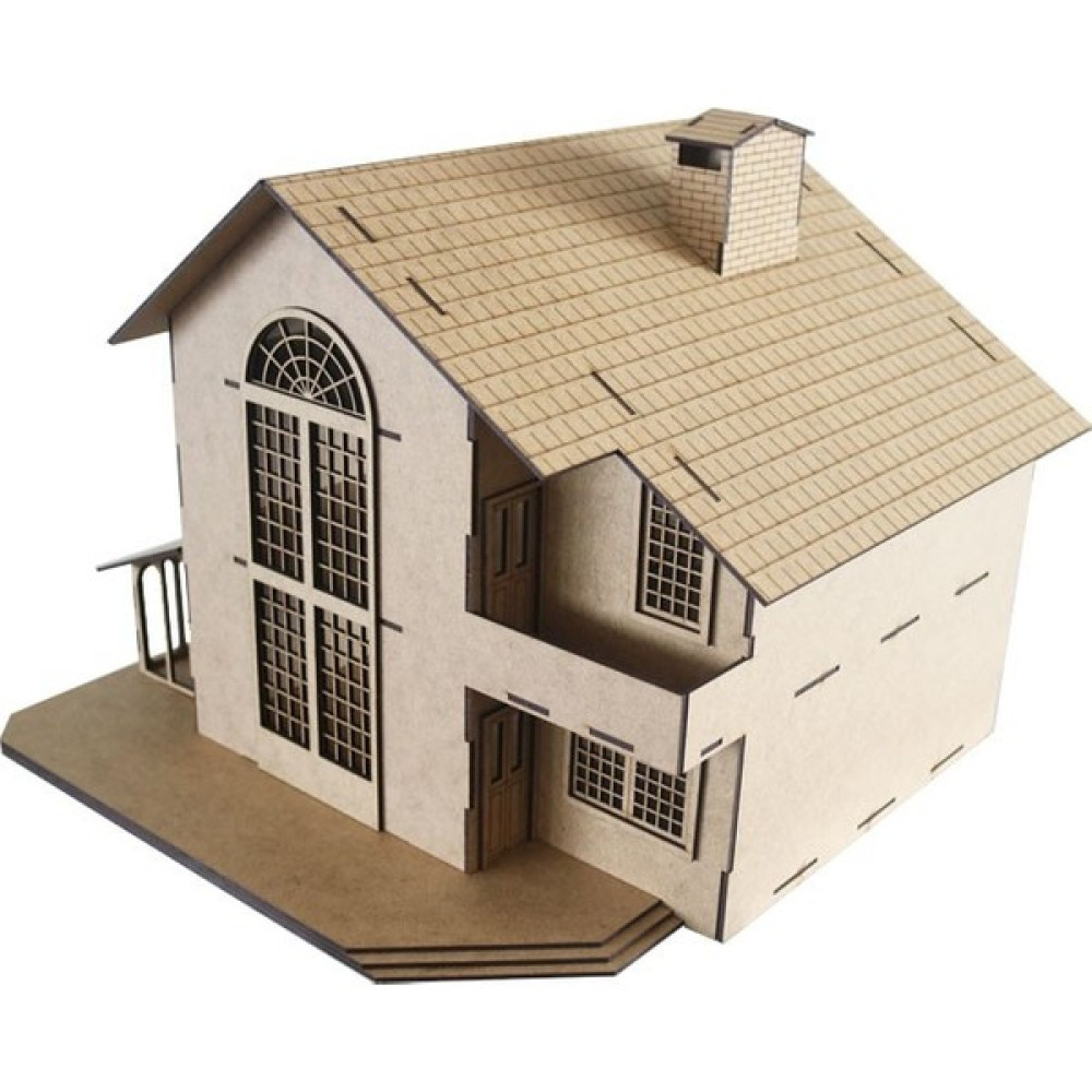 3D Sergi Ahşap Maria Ev Maketi 67 Parça Maket Fiyatı