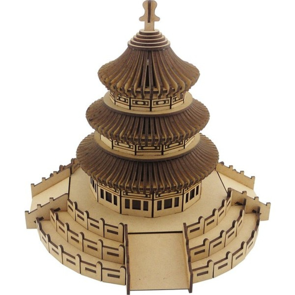 3D Sergi Ahşap Temple Of Heaven Maketi 283 Parça Maket Fiyatı