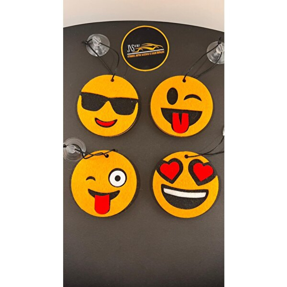 3D Vantuzlu Emoji 4ADET Torpido Bakımı Fiyatı