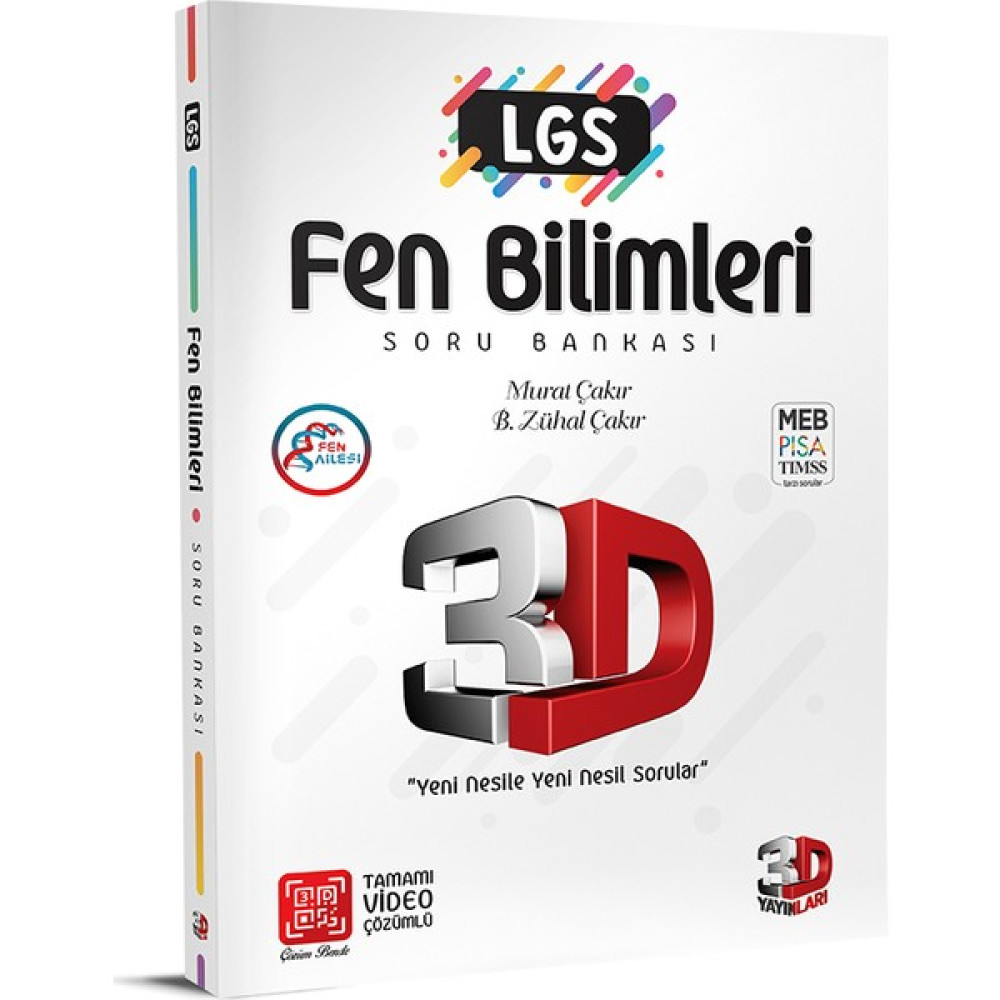 3D Yayınları 3D LGS Fen Soru Bankası Fen - Bilişim ve Teknoloji Fiyatı