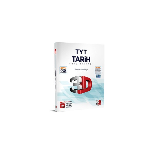 3D Yayınları 3d Tyt Tarih Soru Bankası 2024 Ders Sınav Kitapları Fiyatı