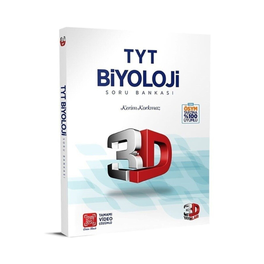 3D Yayınları Çözüm Tyt 3d Biyoloji Soru Bankası Ders Sınav Kitapları Fiyatı