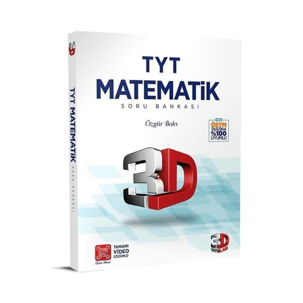 3D Yayınları Tyt 3d Matematik Tamamı Video Çözümlü Soru Bankası Ders Sınav Kitapları Fiyatı