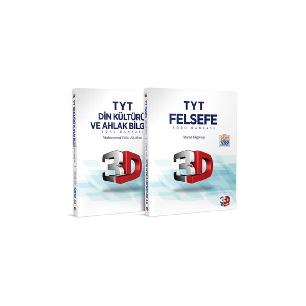 3D Yayınları ? Tyt Felsefe Ve Din Kültürü Ve Ahlak Bilgisi Soru Bankası Ders Sınav Kitapları Fiyatı