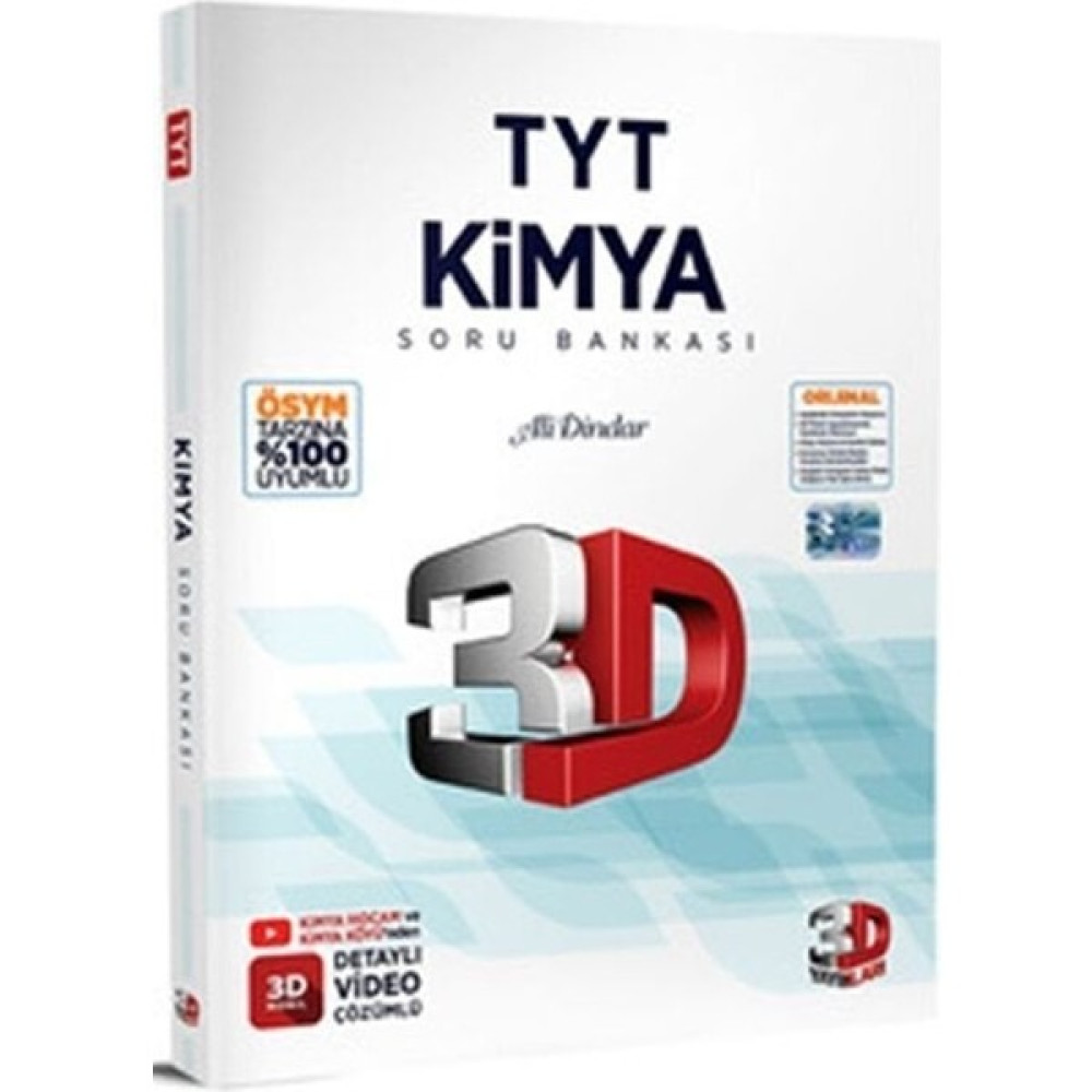 3D Yayınları TYT Kimya Soru Bankası - 3D Yayınları TYT Soru Bankası Kaynak Kitapları Fiyatı