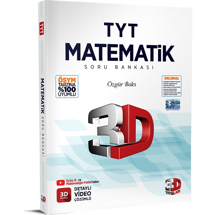3D Yayınları Tyt Matematik Soru Bankası Matematik Fiyatı
