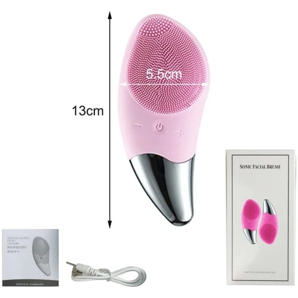 3Danlu Pembe Kutu Mini Elektrikli Yüz Temizleme Fırçası Silikon Sonic Yüz Temizleyici Derin Gözenek Temizleme Cilt Masajı Yüz Temizleme Fırçası Cih... Cilt & Yüz Temizleme Cihazları Fiyatı