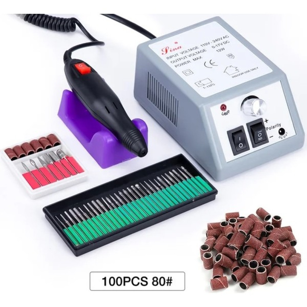 3Danlu Set 3 20000RPM Elektrikli Tırnak Matkap Makinesi Manikür Pedikür Matkap Freze Kesici Manikür Elektrikli Tırnak Matkap Uçları Tırnak Ekipmanl... Tırnak Bakımı Fiyatı