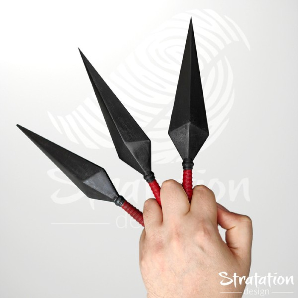 3duman Üçlü Kunai Figürü Siyah 5 x 10 cm Aksiyon Figürleri Fiyatı