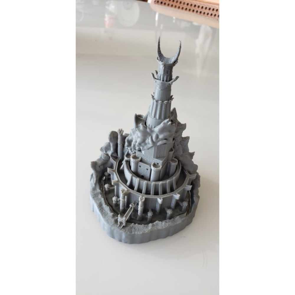 3duman Yüzüklerin Efendisi Barad-Dur Sauron Kulesi Figürü - Gri - 20CM Oto Boyaları Fiyatı