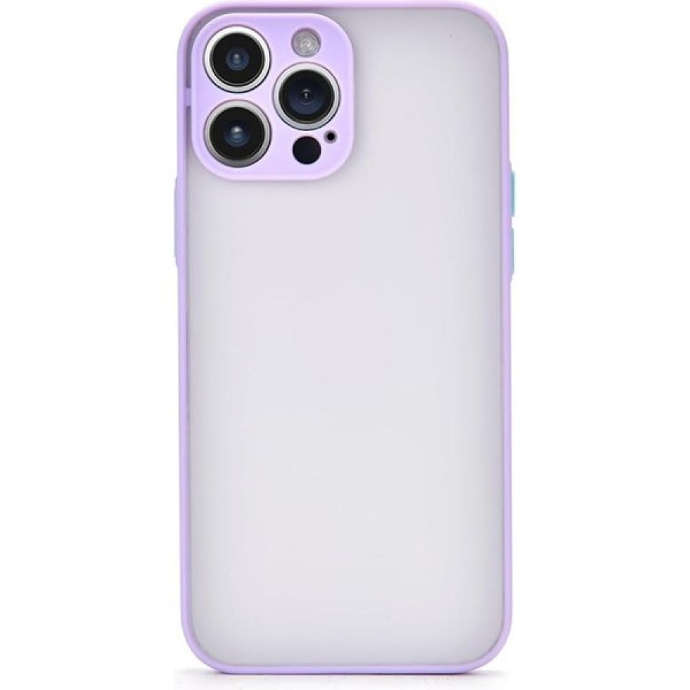 3gen Case İPHONE 15 PRO MAX UYUMLU KAMERA KORUMALI BUZLU ARKA YÜZEYLİ DARBEYE DAYANIKLI TPU SERT SİLİKON KILIF - Lila Cep Telefonu Kılıfı Fiyatı