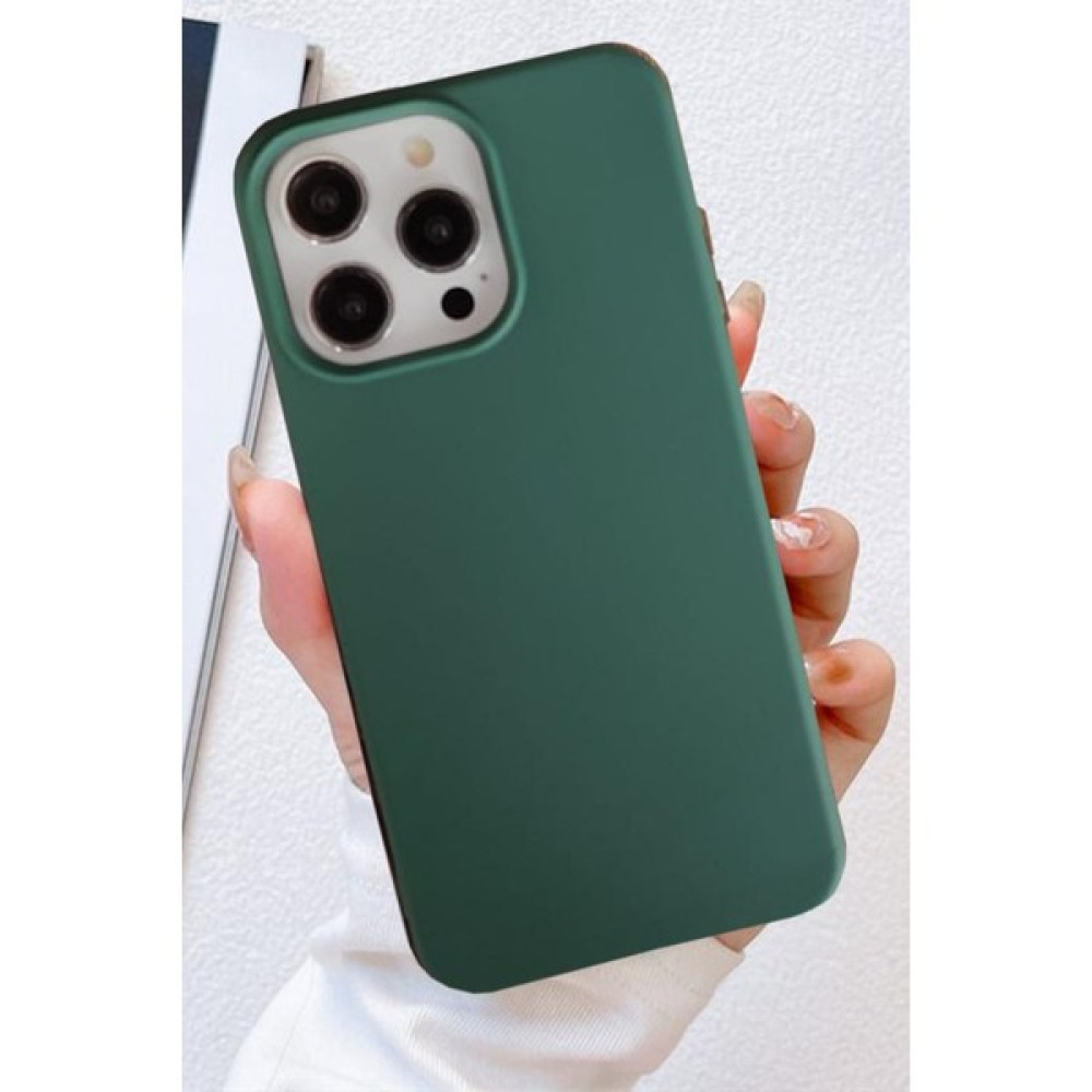 3gen Case İPHONE 15 PRO MAX UYUMLU YUMUŞAK RENKLİ SİLİKON KILIF (HAKİ YEŞİL) - iPhone 15 Pro Max - Haki Cep Telefonu Kılıfı Fiyatı