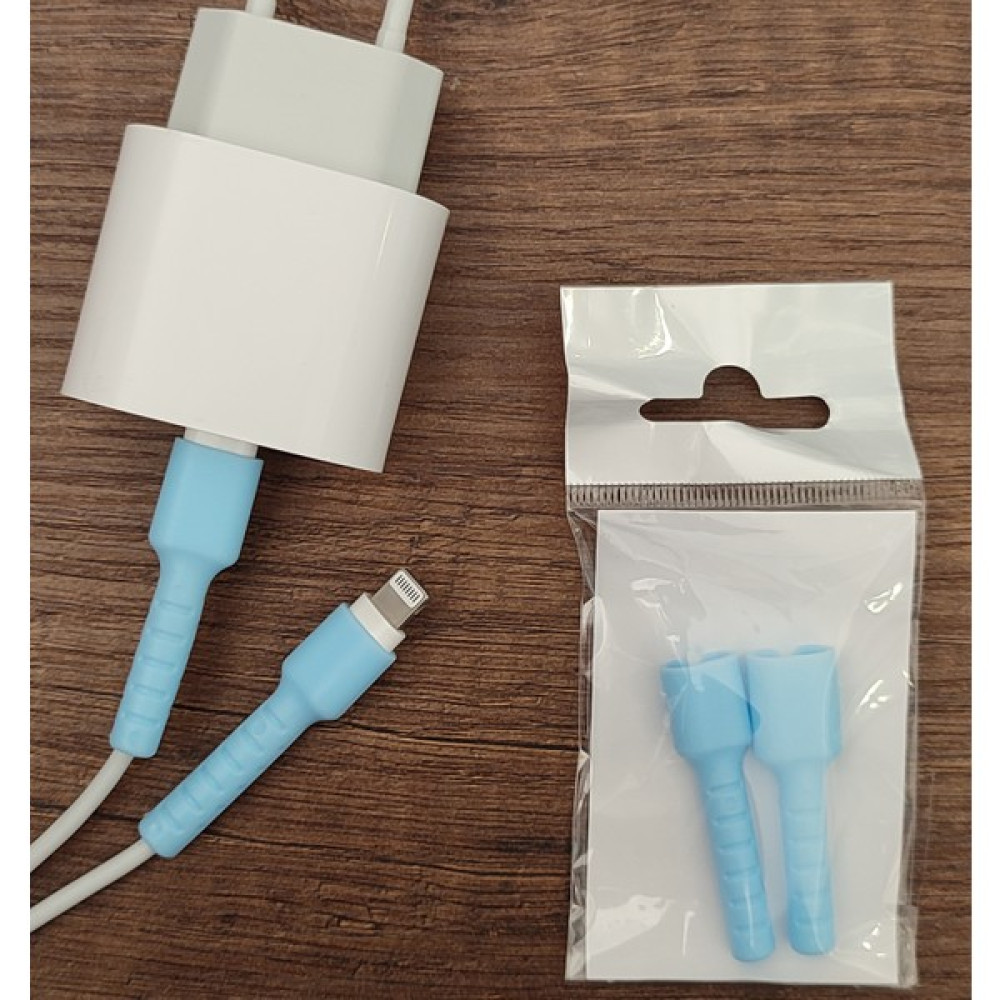 3gen Case Kablo Koruyucu İphone 11-12-13-14 pro & pro max & plus modelleri ile uyumlu silikon kapak GN323 - Mavi Cep Telefonu Aksesuarı Fiyatı