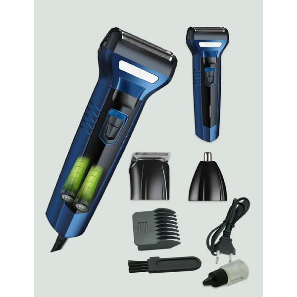 3'lü Set Saç Sakal Kesme Traş Makinesi Burun Kılı Alma 3in1 Pro Model Erkek Bakım Seti Tıraş Makineleri Fiyatı