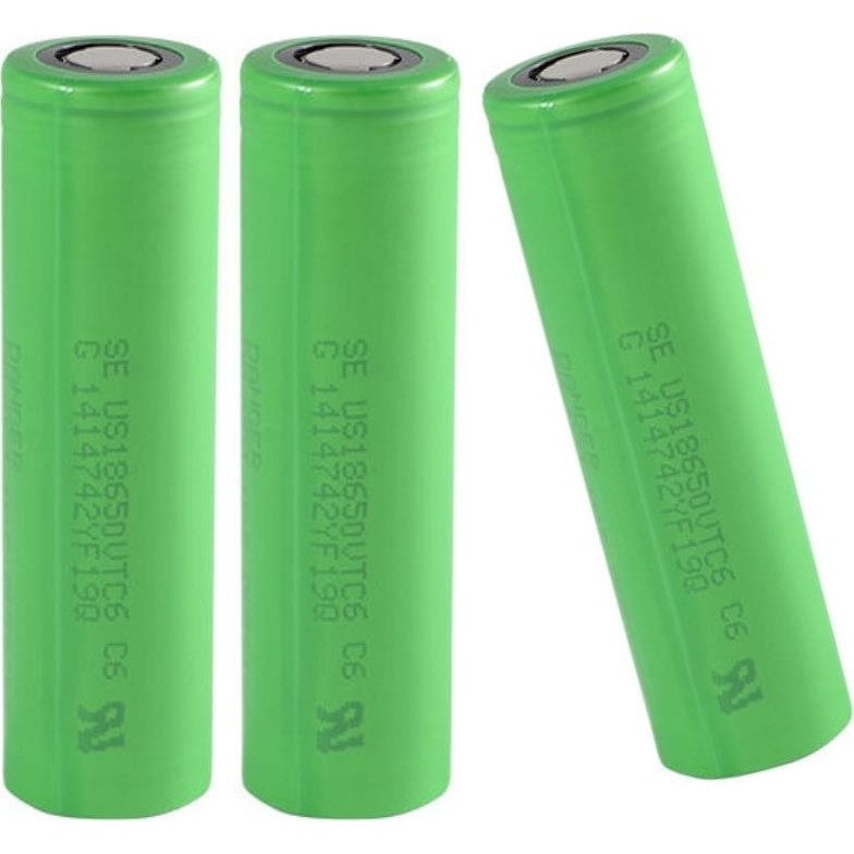 3lü Sony Vtc6 18650 3.7V 3000 Mah Li-ion Şarjlı Pil Normal & Şarj Edilebilir Piller Fiyatı
