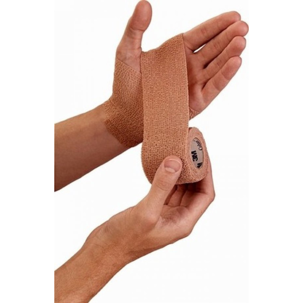 3M 1581 Coban (10Adet) Kendinden Yapiskanli Sabitleme Sporcu Bandaj 2,5Cm X 4,5M Medikal Ürünler Fiyatı