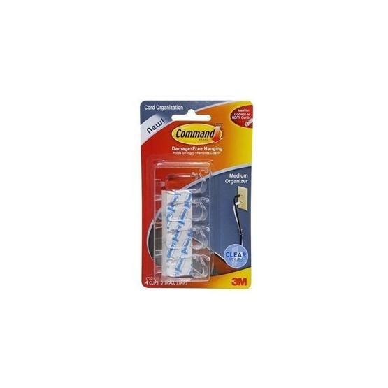 3M 17301-CLR Command Orta Boy Kablo Düzenleyici