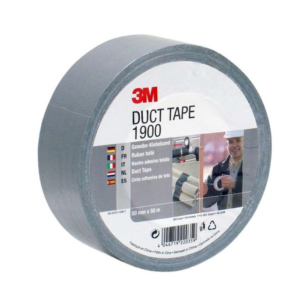 3M 1900 Tamir Bandı Duct Tape 3900 50Mmx50Mt Gri Nalburiye & Hırdavat Fiyatı