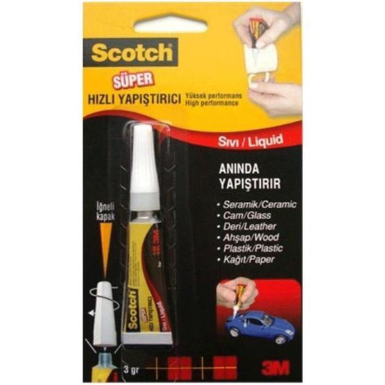 3M 3 gr Scotch Cyano Japon Yapıştırıcı Yapıştırıcı - Tutkal Fiyatı
