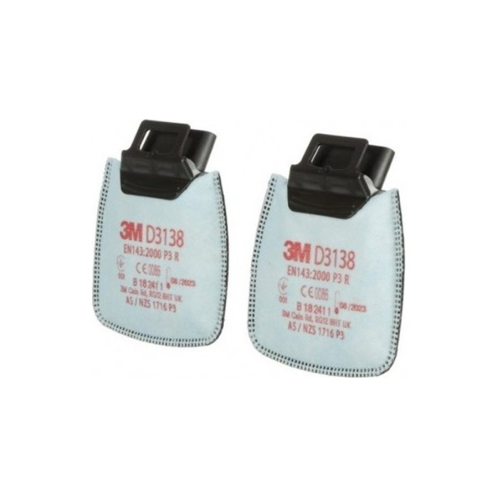 3M D3138 Secure Click P3 R Partikül Filtresi - 2 Çift Oto Boyaları Fiyatı