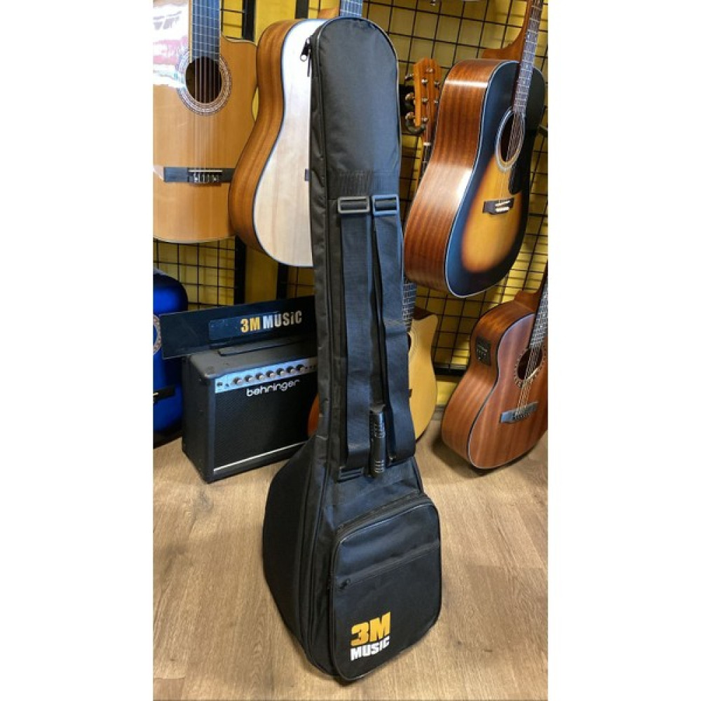 3M Music Saz Kılıfı Bağlama Kılıfı Soft Case Kılıf Kalın Saz Kılıfı KISA SAP KILIF - 1 m Müzik Aleti Aksesuarları Fiyatı