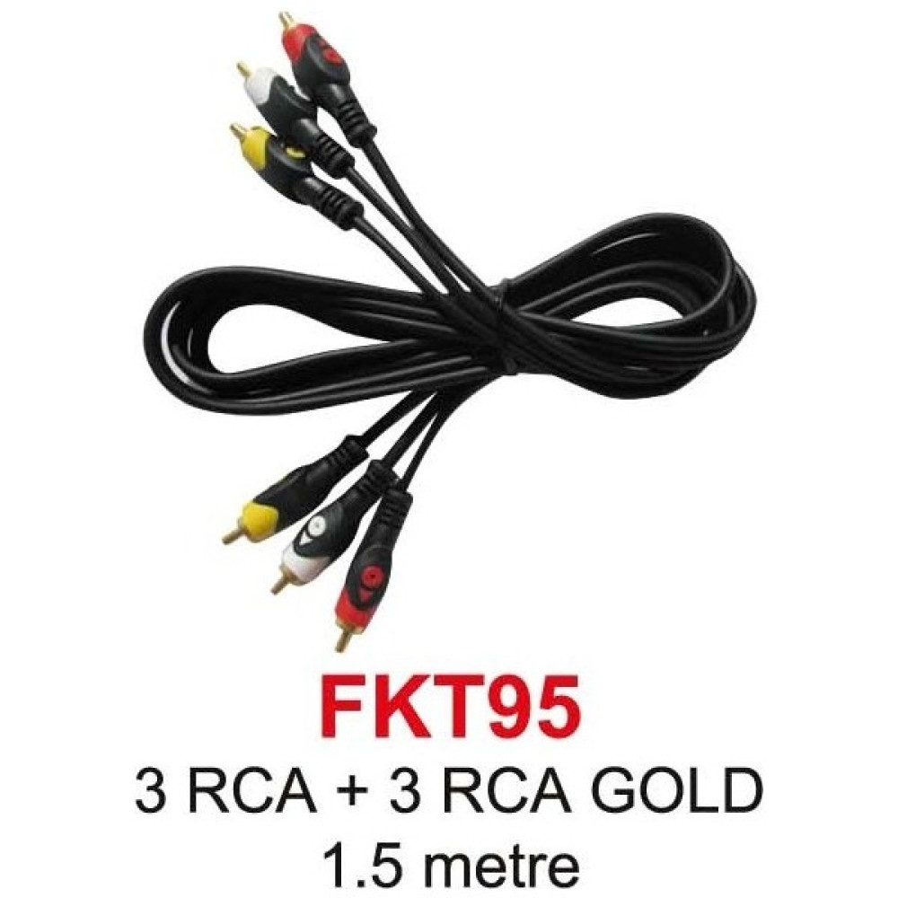 3Rca 3Rca Gold Görüntü Ve Ses Kablosu 1,5 Metre Ağ / Network Kablosu Fiyatı