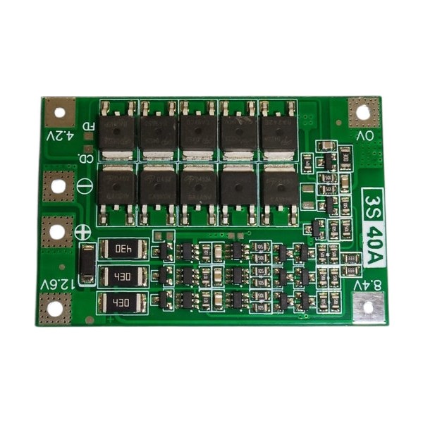 3s 40A Balanslı 12.6V Bms 18650 Lityum Pil Şarj Koruma Devresi Diğer Fiyatı