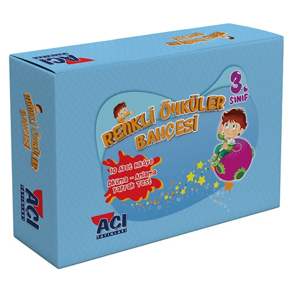 3.sınıf Renkli Öyküler Bahçesi (10 Kitap) Çocuk Masal Fiyatı