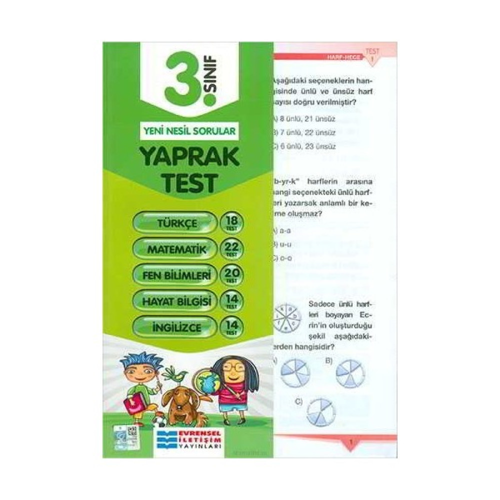 3.Sınıf Tüm Dersler Yaprak Testler Tüm Dersler Fiyatı