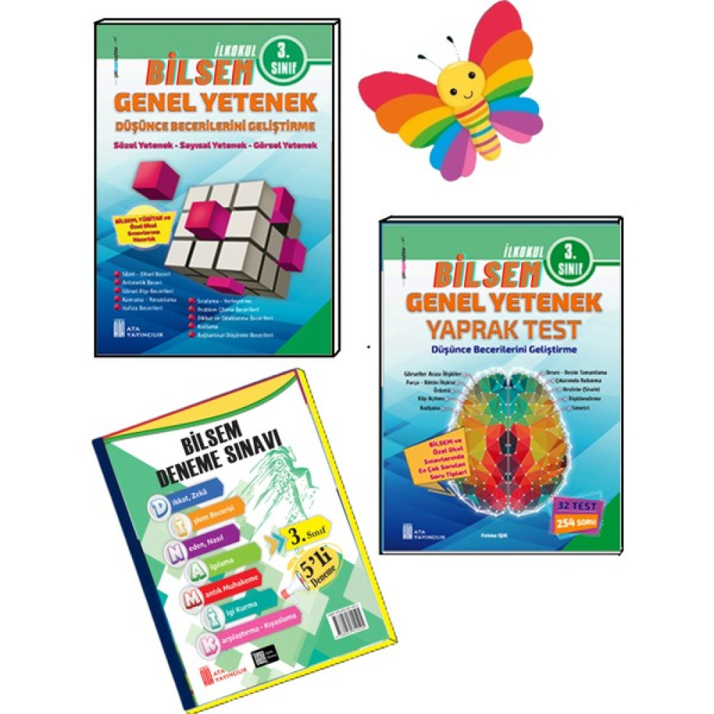 3.sınıf Yeni Nesil Bilsem Eğlenceli Süper Set Kaynak Kitapları Fiyatı