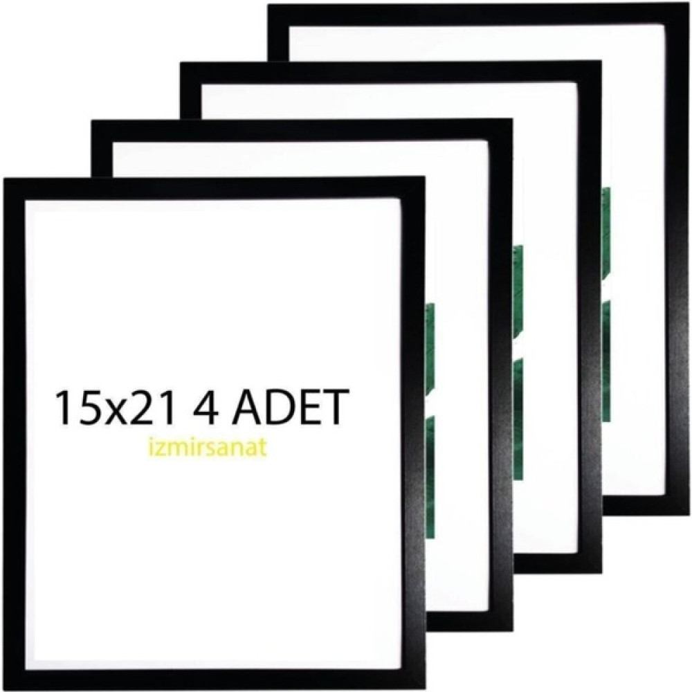 4 Adet 15 x 21 Fotoğraf Çerçevesi Ayaklı Model Yatay Dikey Kullanıma Uygun Resim & Fotoğraf Çerçevesi Fiyatı