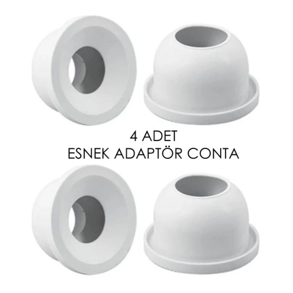 4 Adet Esnek Adaptör Conta Koku Ve Sızma Önleyici Sifon Fiyatı