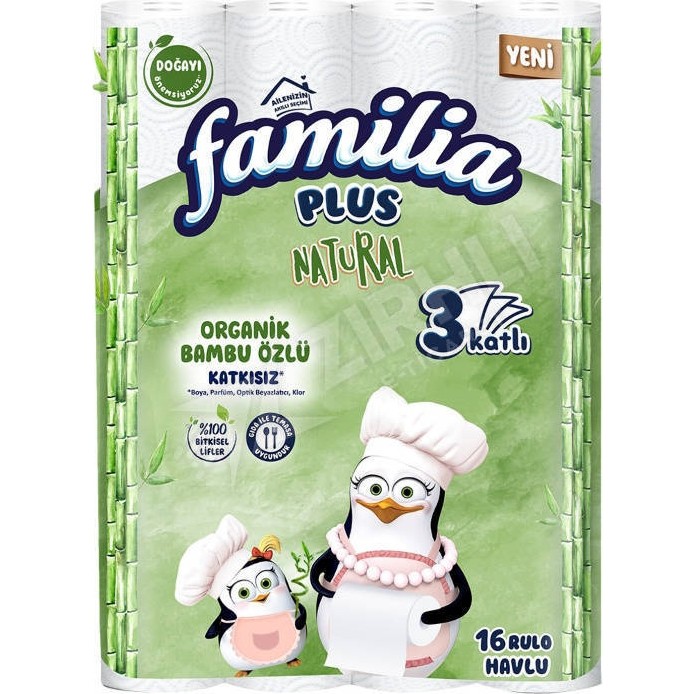 4 Adet Familia Kağıt Havlu Bambu 16 Lı El / Yüz Havlusu Fiyatı