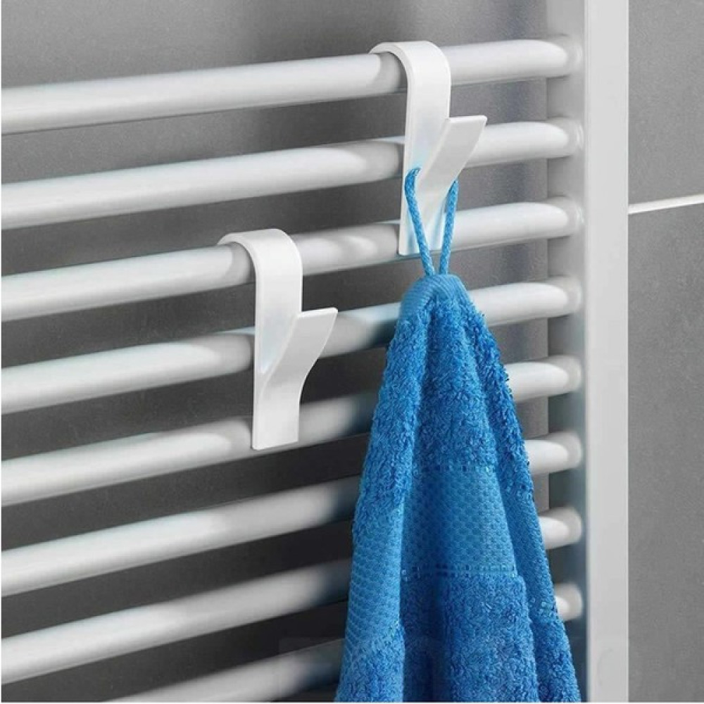 4 ADET HAVLUPAN ve DUŞAKABİN HAVLU BORNOZ ASKISI - 10x2,5 cm Banyo Askılık Fiyatı