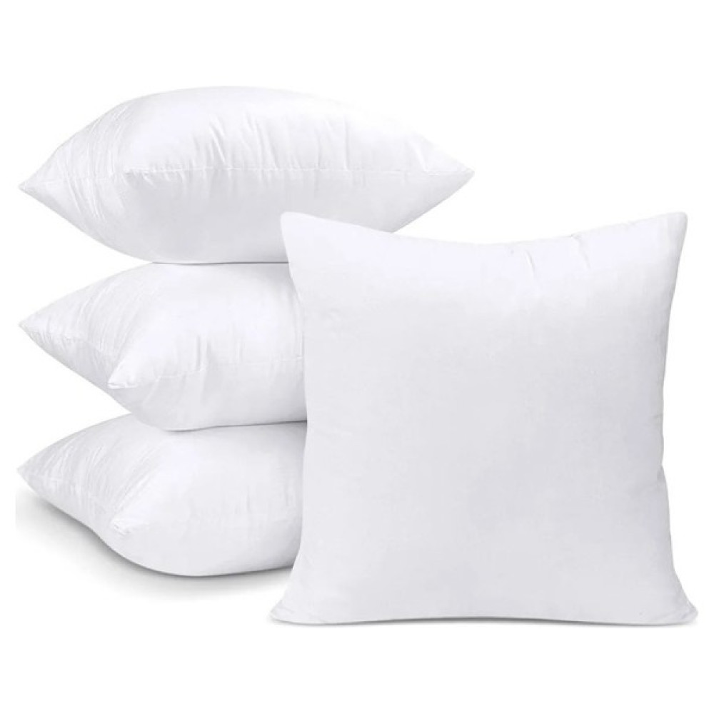 4 Adet Kırlent Iç Yastık Premium - 5 Farklı Ebat - 50 x 50 cm - Beyaz Kırlent / Mobilya Yastığı Fiyatı