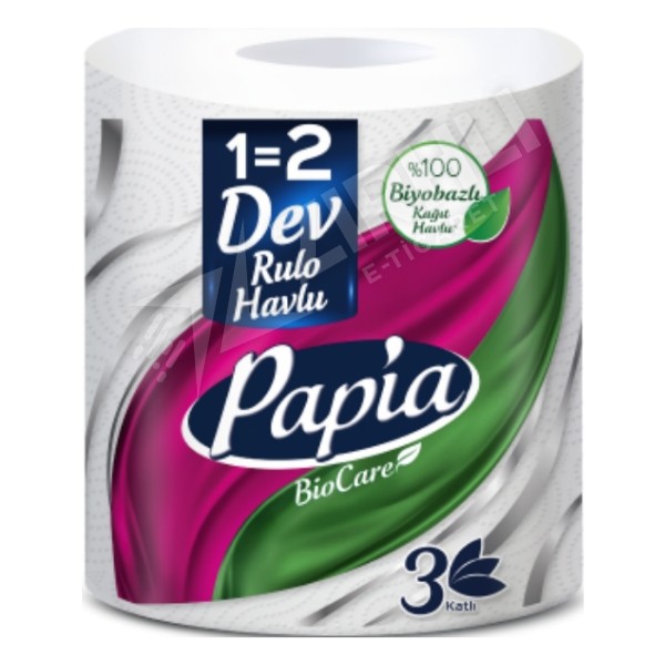 4 Adet Papia Dev Havlu 1=2 Biocare El / Yüz Havlusu Fiyatı