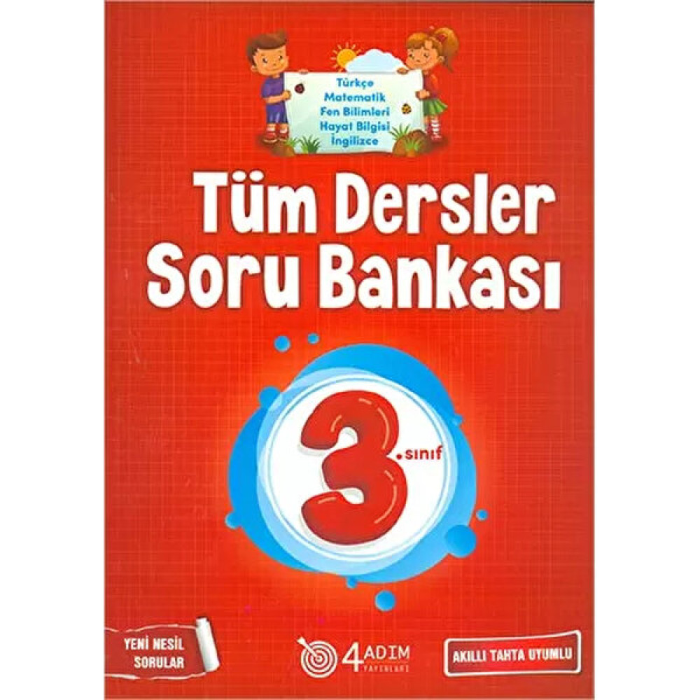 4 Adım 3. Sınıf Tüm Dersler Soru Bankası Tüm Dersler Fiyatı