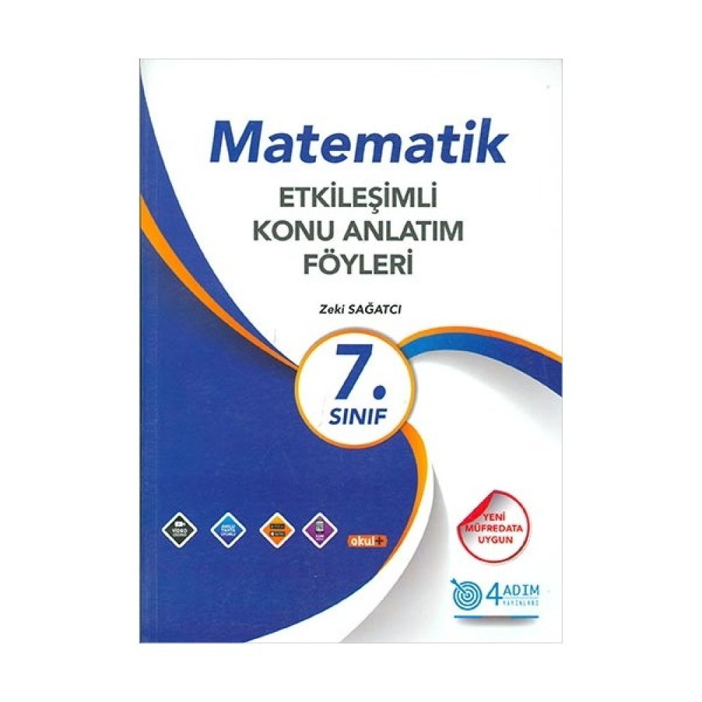 4 Adım 7. Sınıf Matematik Etkileşimli Konu Anlatım Föyleri Matematik Fiyatı