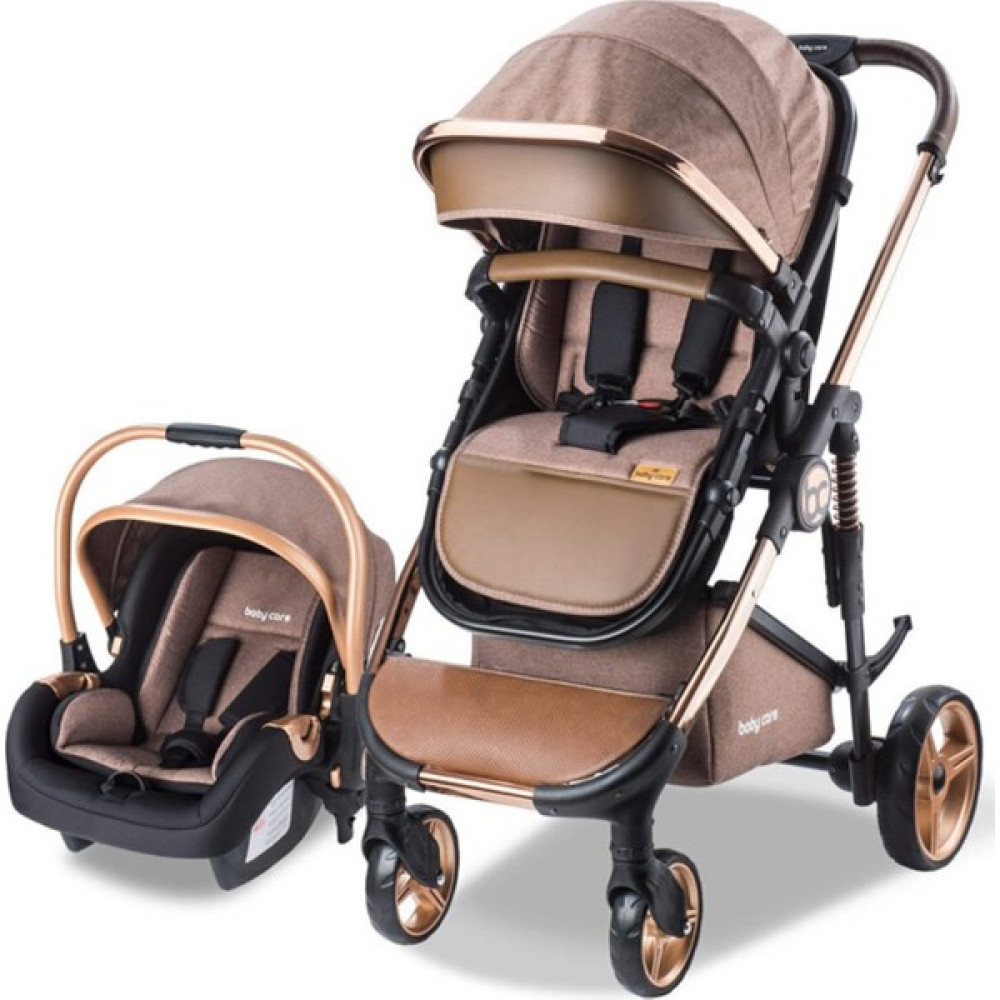 4 Baby Care BC-440 Collarado Chrome Travel Puset Kahverengi Bebek Arabası-Puset Aksesuarları Fiyatı