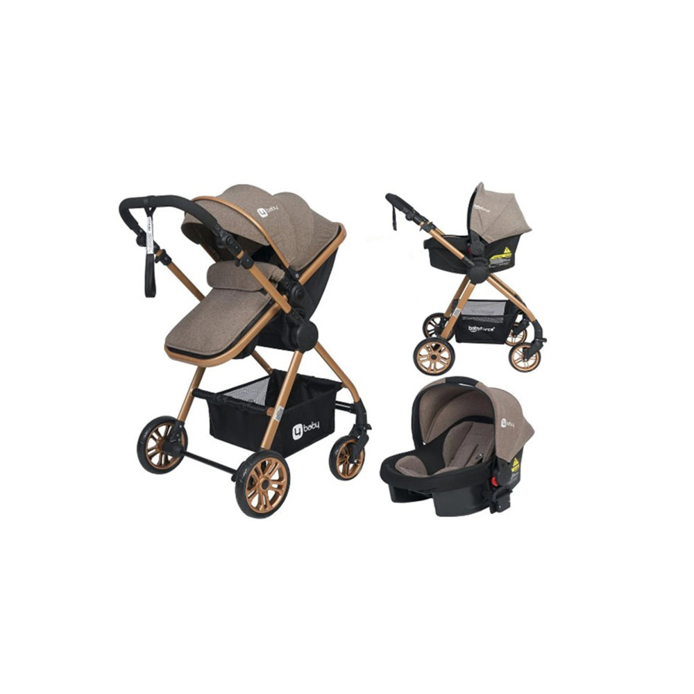 4 Baby Esse Model Gold Travel Bebek Arabası Luxs Puset Kahve Bebek Arabası ve Pusetler Fiyatı