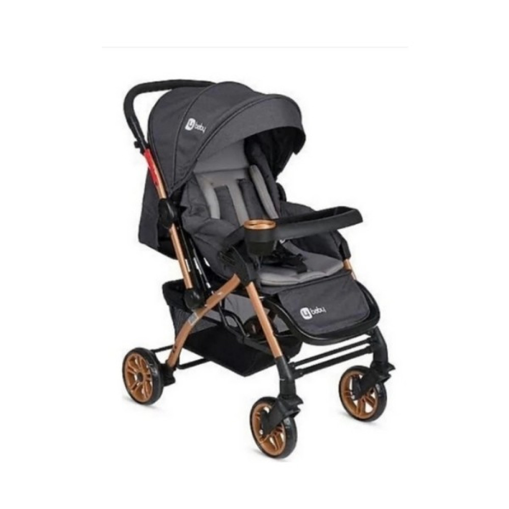 4 Baby Moda Bebekler Çift Yönlü Active Bebek Arabası Yağmurluk Hediyeli ! - Antrasit Yürüteç Fiyatı