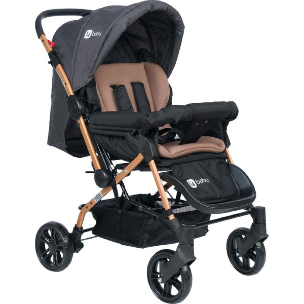 4 Baby Olympus Gold Çift Yönlü Bebek Arabası Antrasit Bebek Arabası-Puset Aksesuarları Fiyatı