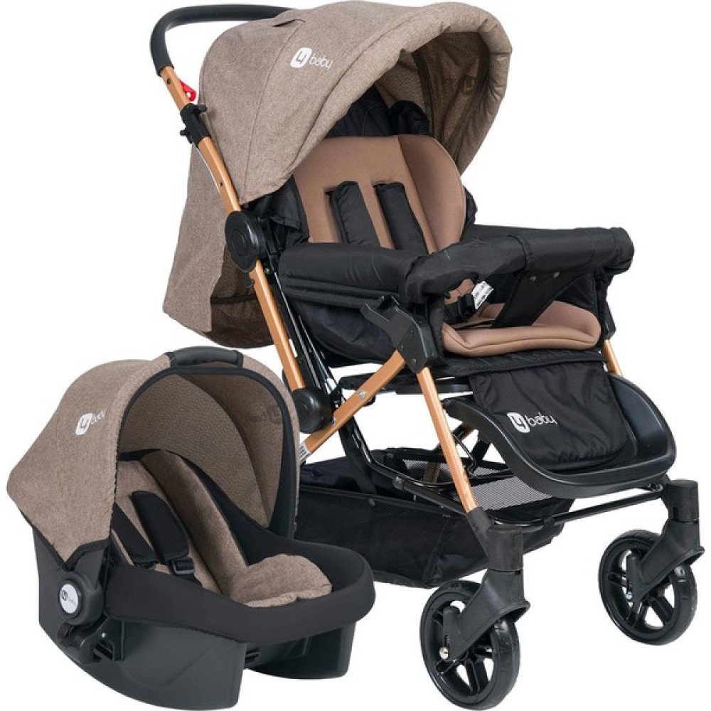 4 Baby Olympus Gold Travel Sistem Bebek Arabası Kahverengi Bebek Arabası-Puset Aksesuarları Fiyatı
