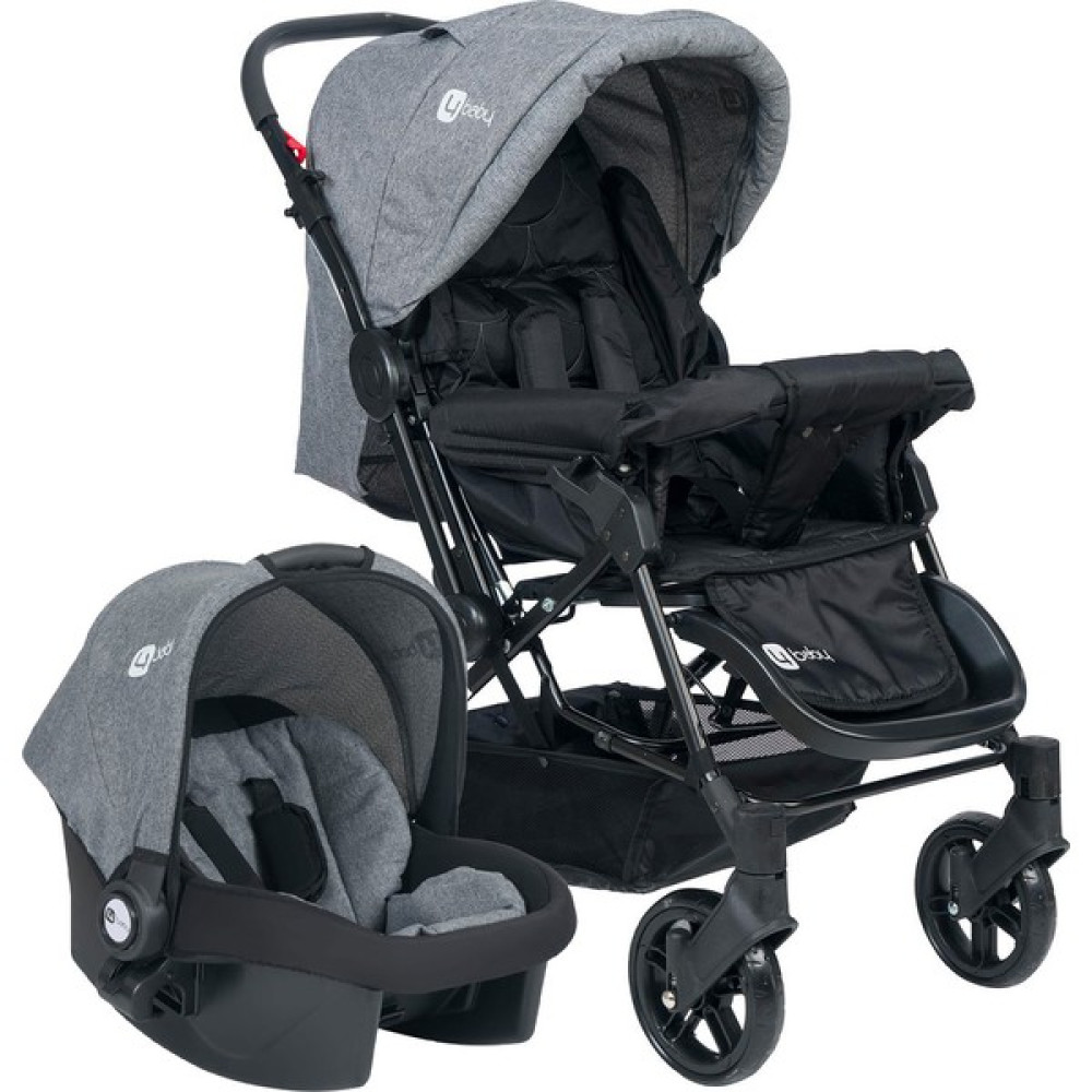 4 Baby Olympus Siyah Travel Sistem Bebek Arabası Gri Bebek Arabası-Puset Aksesuarları Fiyatı